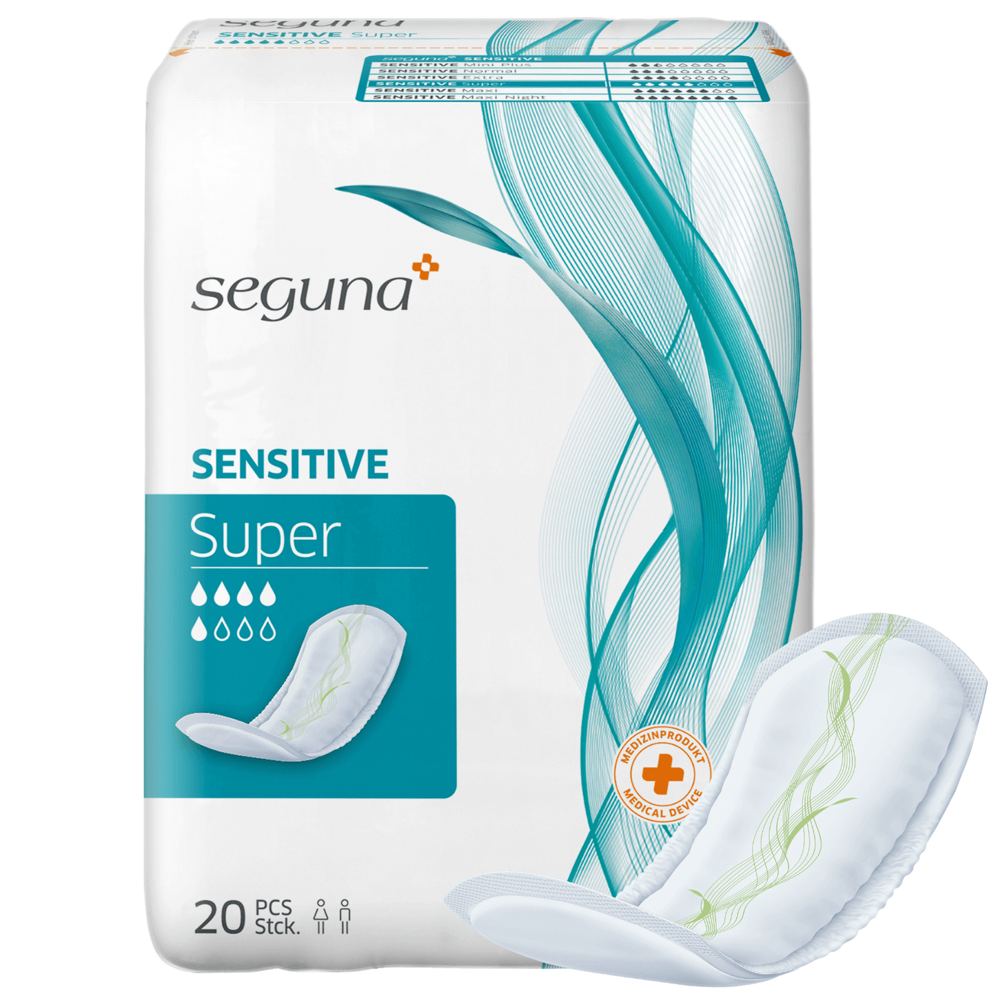 SEGUNA Sensitive Super, Beutel 20 Stück