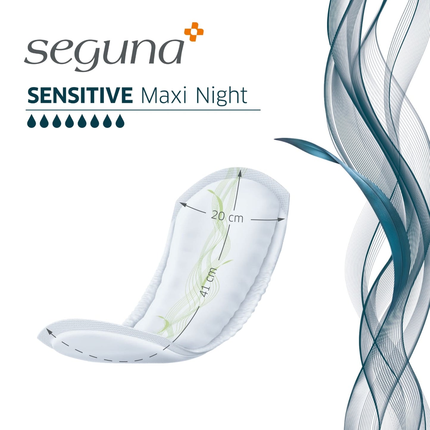 SEGUNA Sensitive Maxi Night, Einlage, Produktinformation