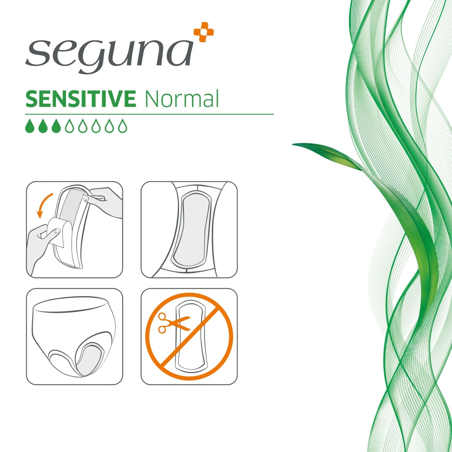 SEGUNA Sensitive Extra, Stück, Anwendung
