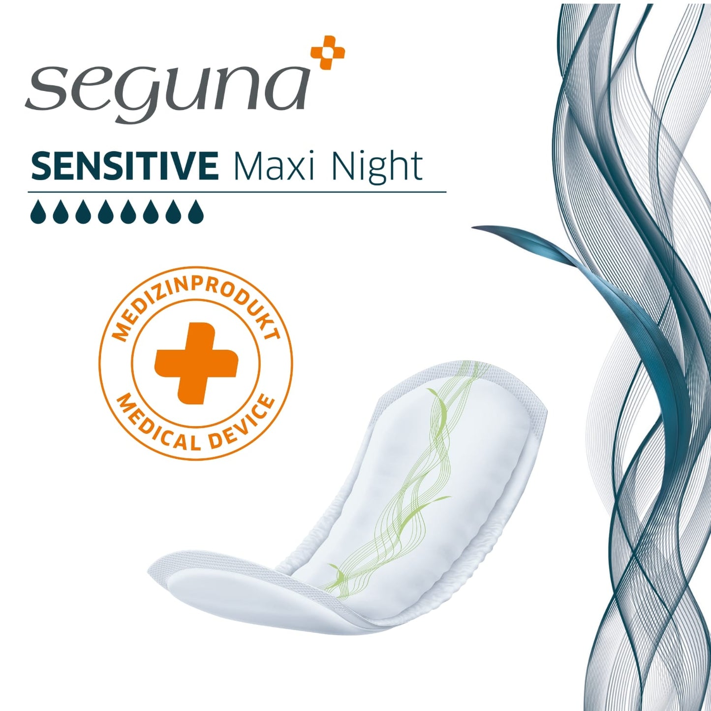 SEGUNA Sensitive Maxi Night, Einlage, Produktinformation