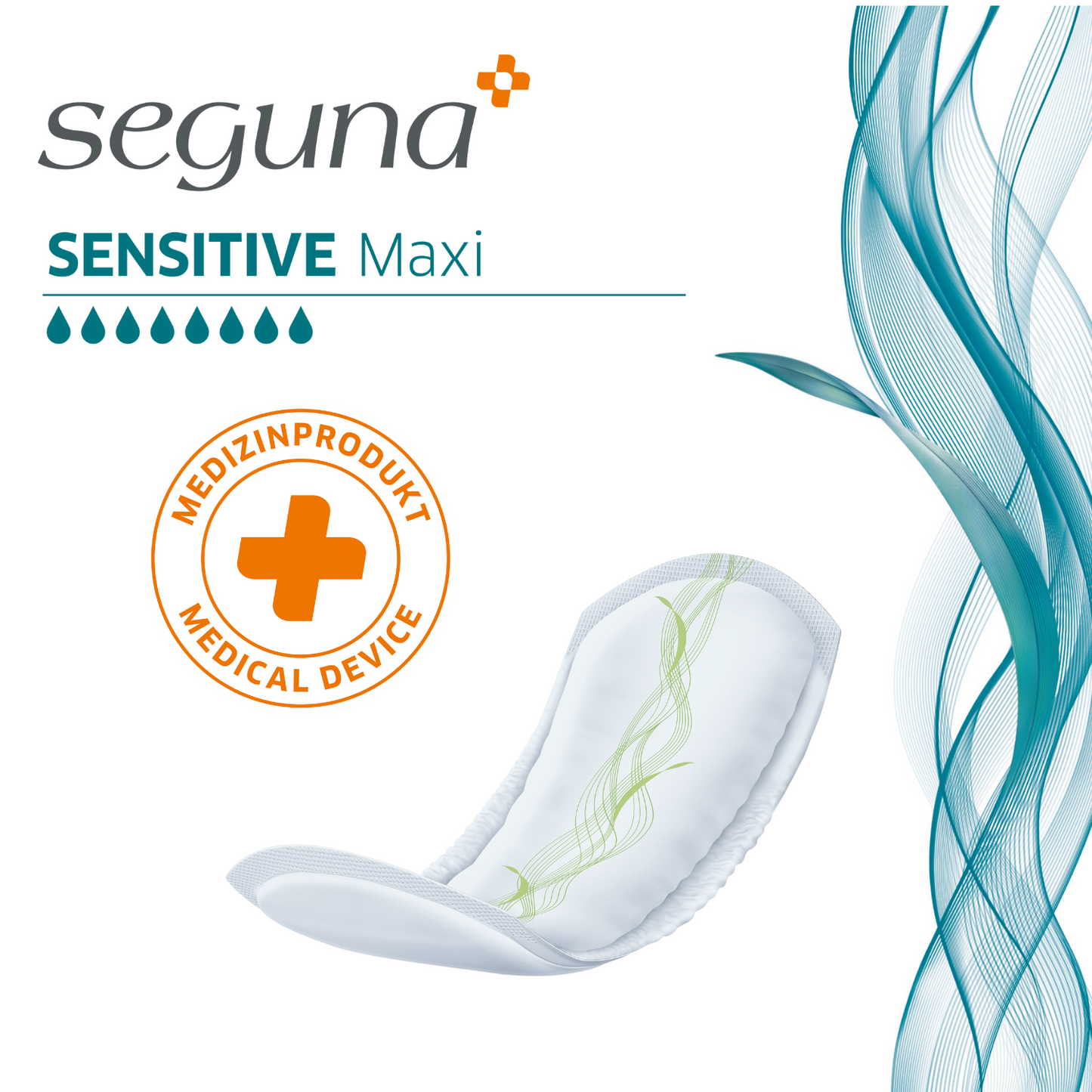 SEGUNA Sensitive Maxi, Einlage, Eigenschaften