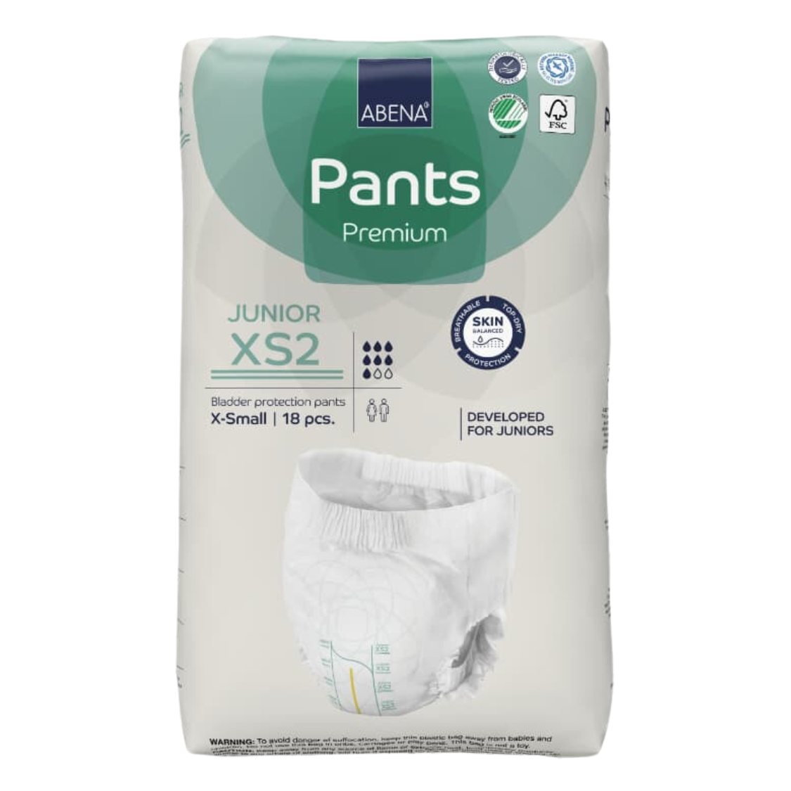 ABENA Pants Premium Junior, Beutel 18 Stück