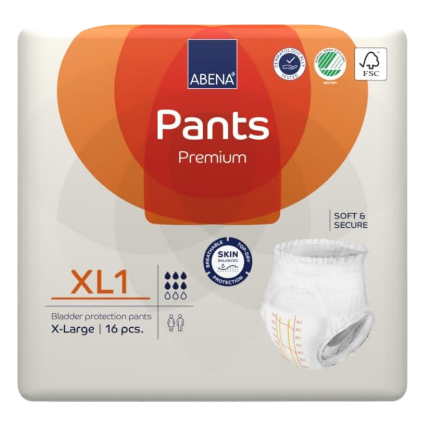 abena pants premium, Größe XL1 Beutel 16 Stück