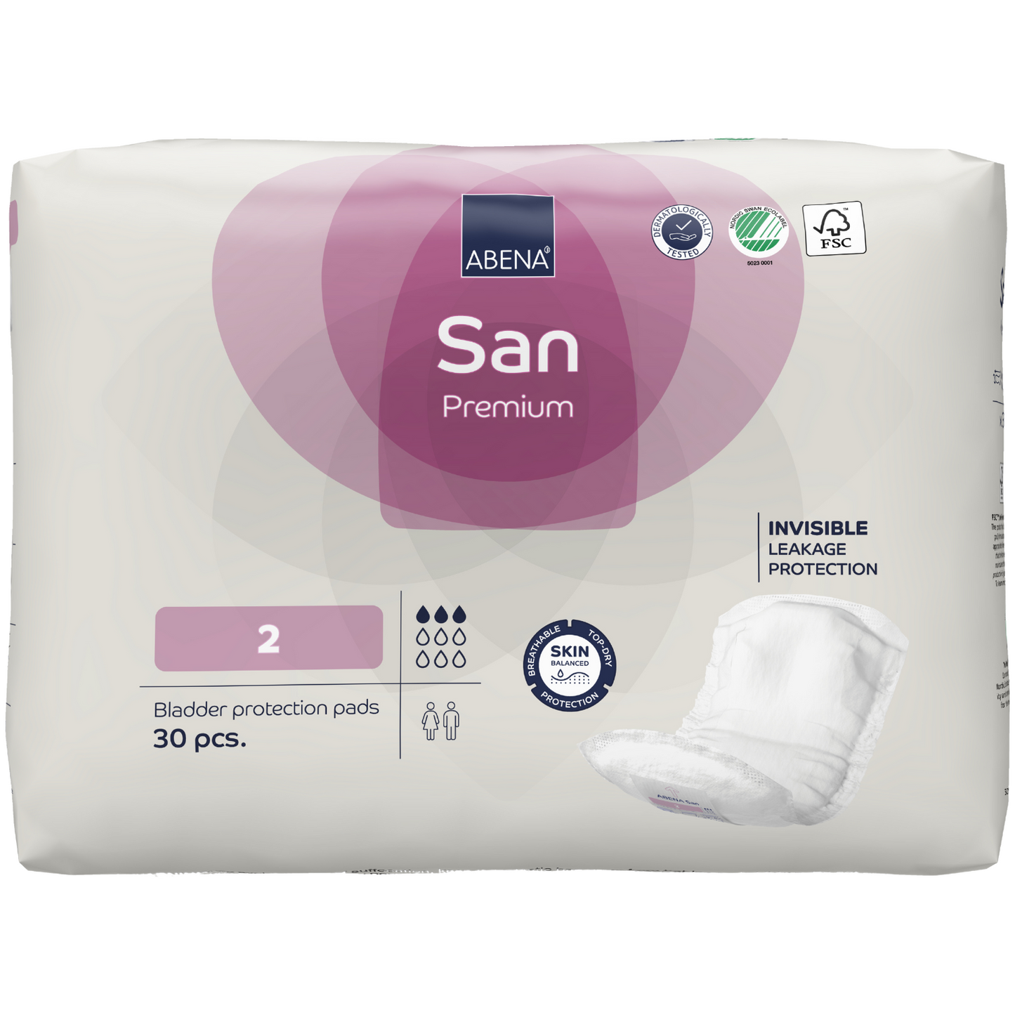 abena san premium 2, beutel 30 stück
