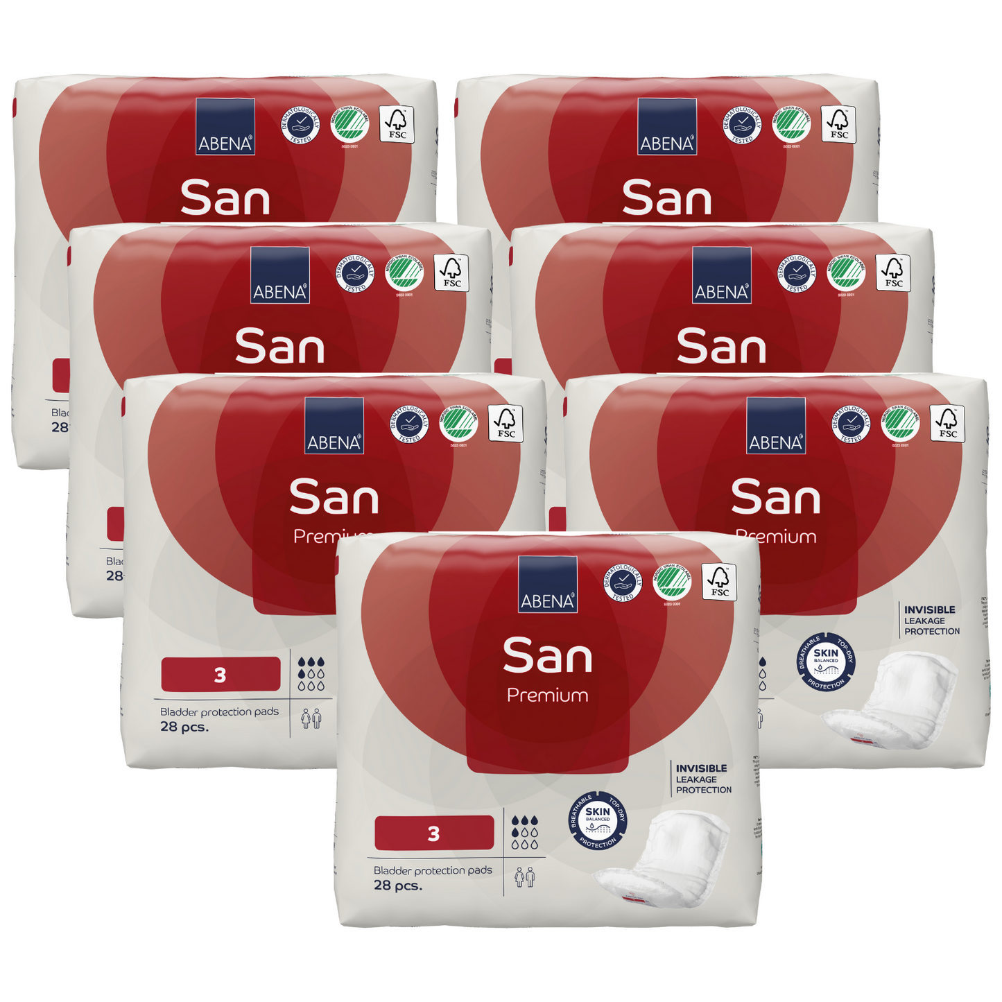 abena san premium 3, Sparpaket 7x28 Stück