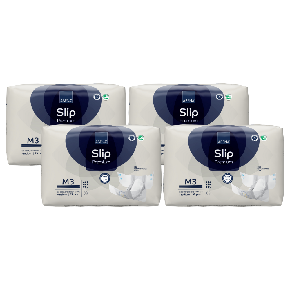 Abena Slip Premium, Größe: M3, Sparpaket (4 x 23 Stück)