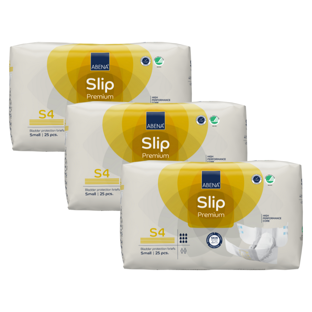 Abena Slip Premium, Größe: S4, Sparpaket (3 x 25 Stück)