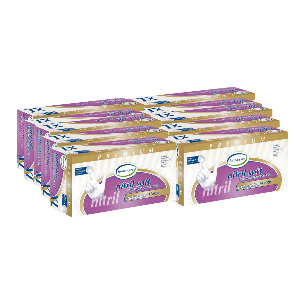 forma-care PREMIUM soft Nitrilhandschuhe weiß Größe XL