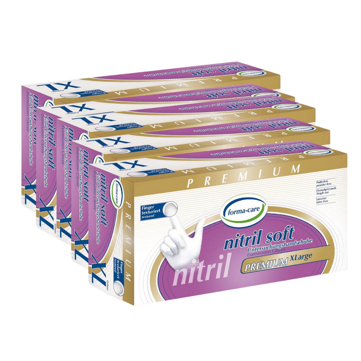forma-care PREMIUM soft Nitrilhandschuhe weiß Größe XL