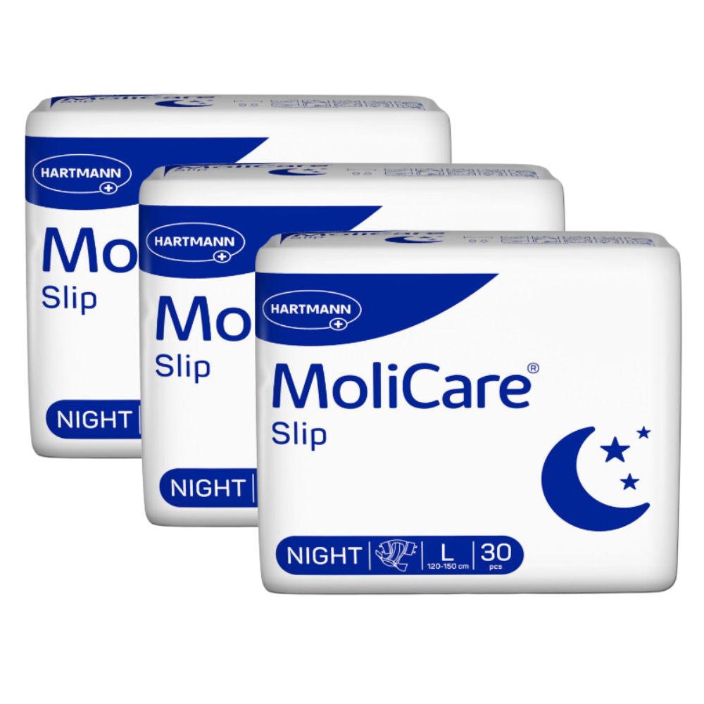 MoliCare Slip Night Größe: L, Sparpaket (3x30 Stück)