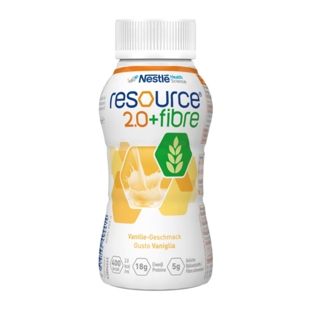 Nestlé Resource 2.0+ fibre Vanille 24x 200ml