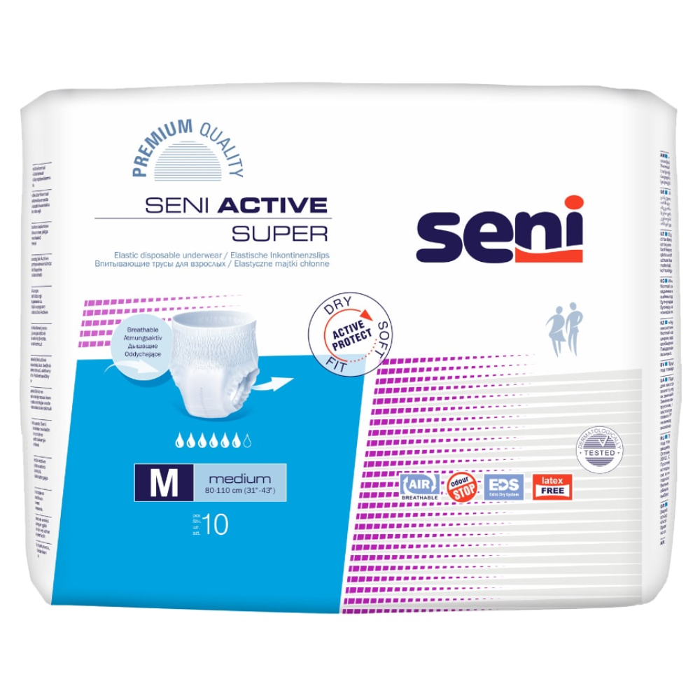 Seni Active Super, Größe: M, Beutel 10 Stück
