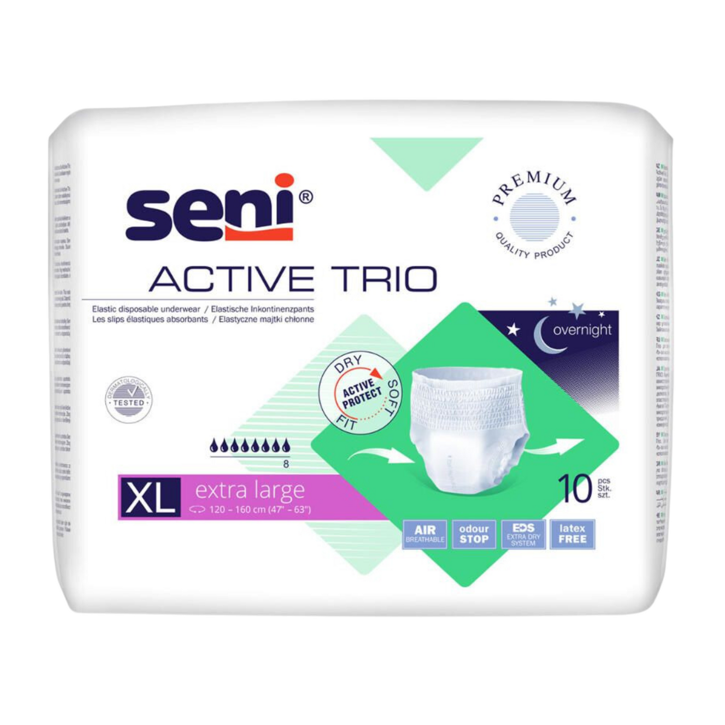 Seni Active Trio, Größe: XL, Beutel 10 Stück