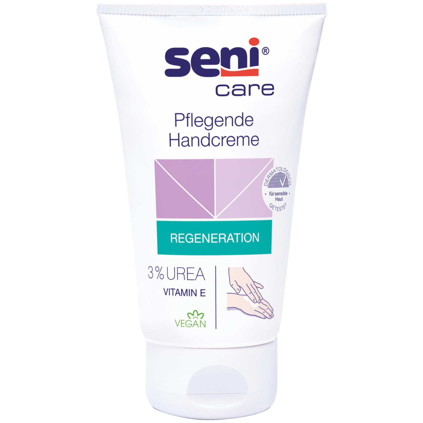 Seni Care Handcreme mit 3 % UREA, 100 ml, Produktbild