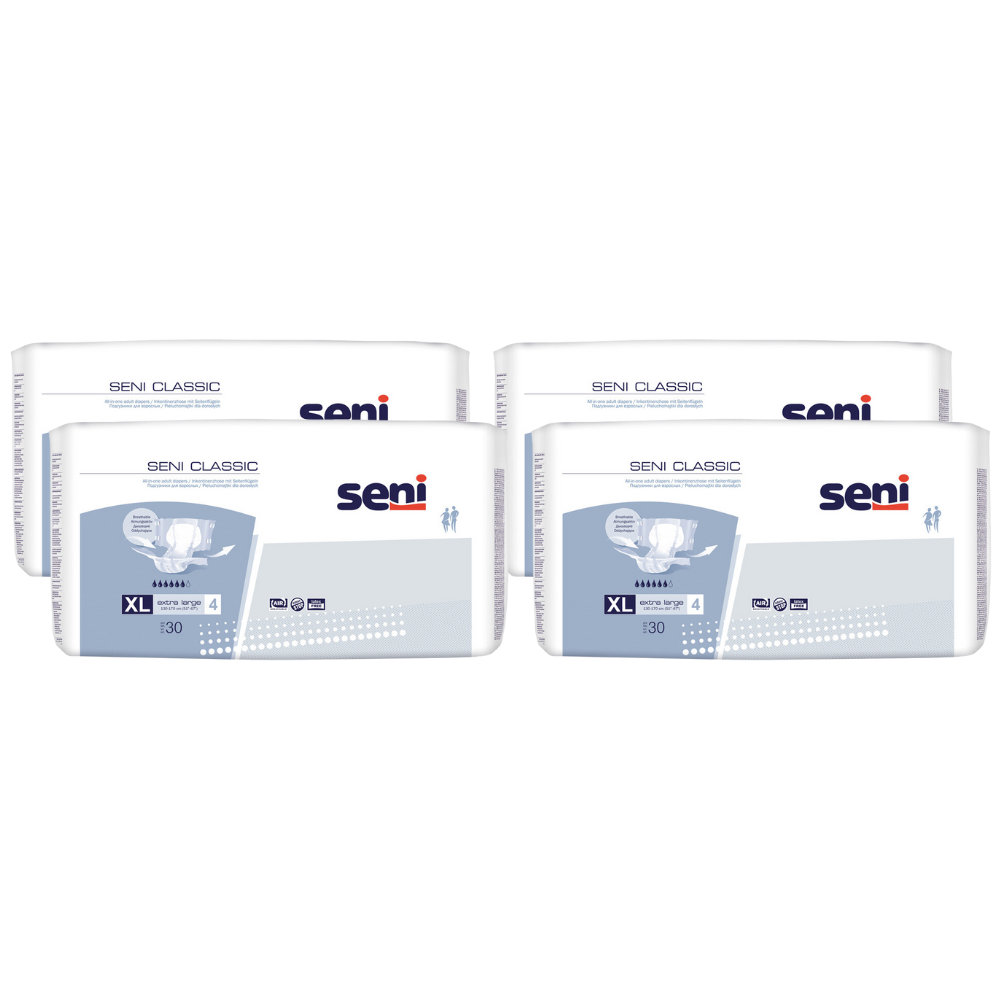 Seni Classic, Größe: XL, Sparpaket (4 x 30 Stück)