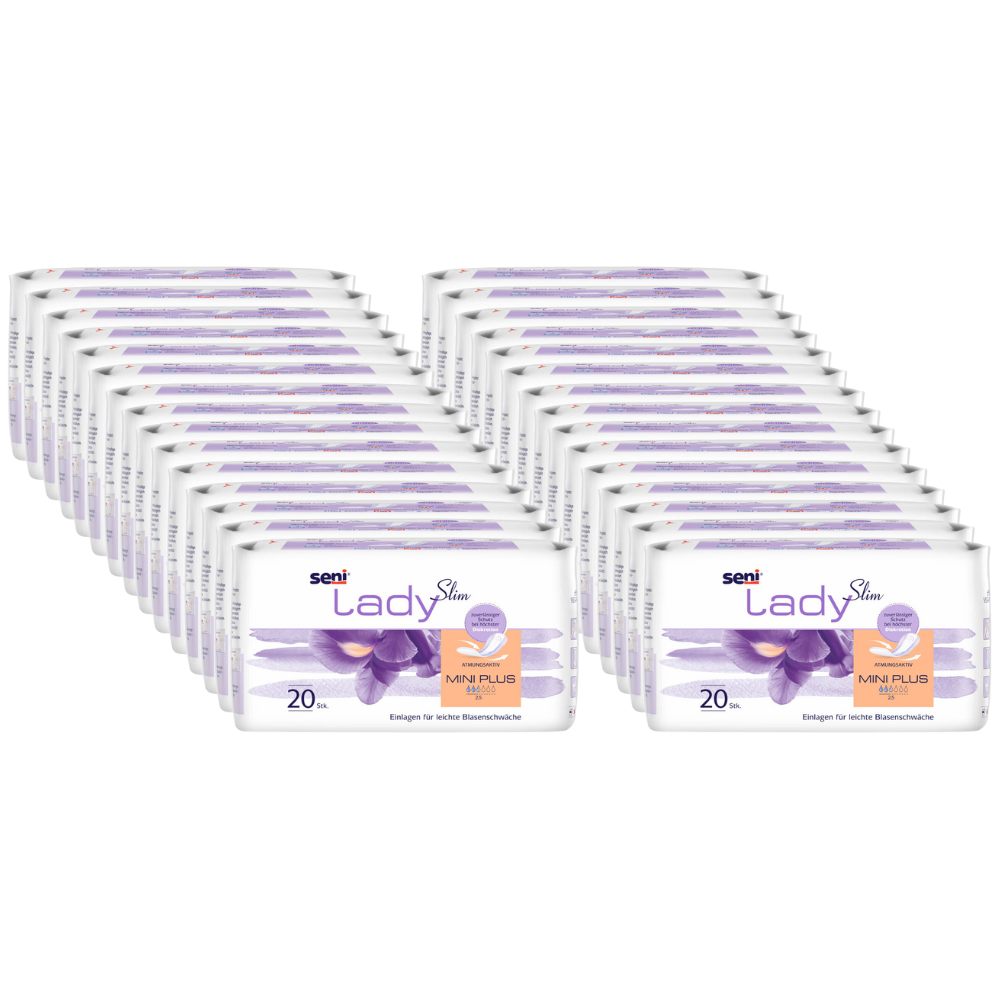 Seni Lady Slim Mini Plus, Sparpaket (30 x 20 Stück)