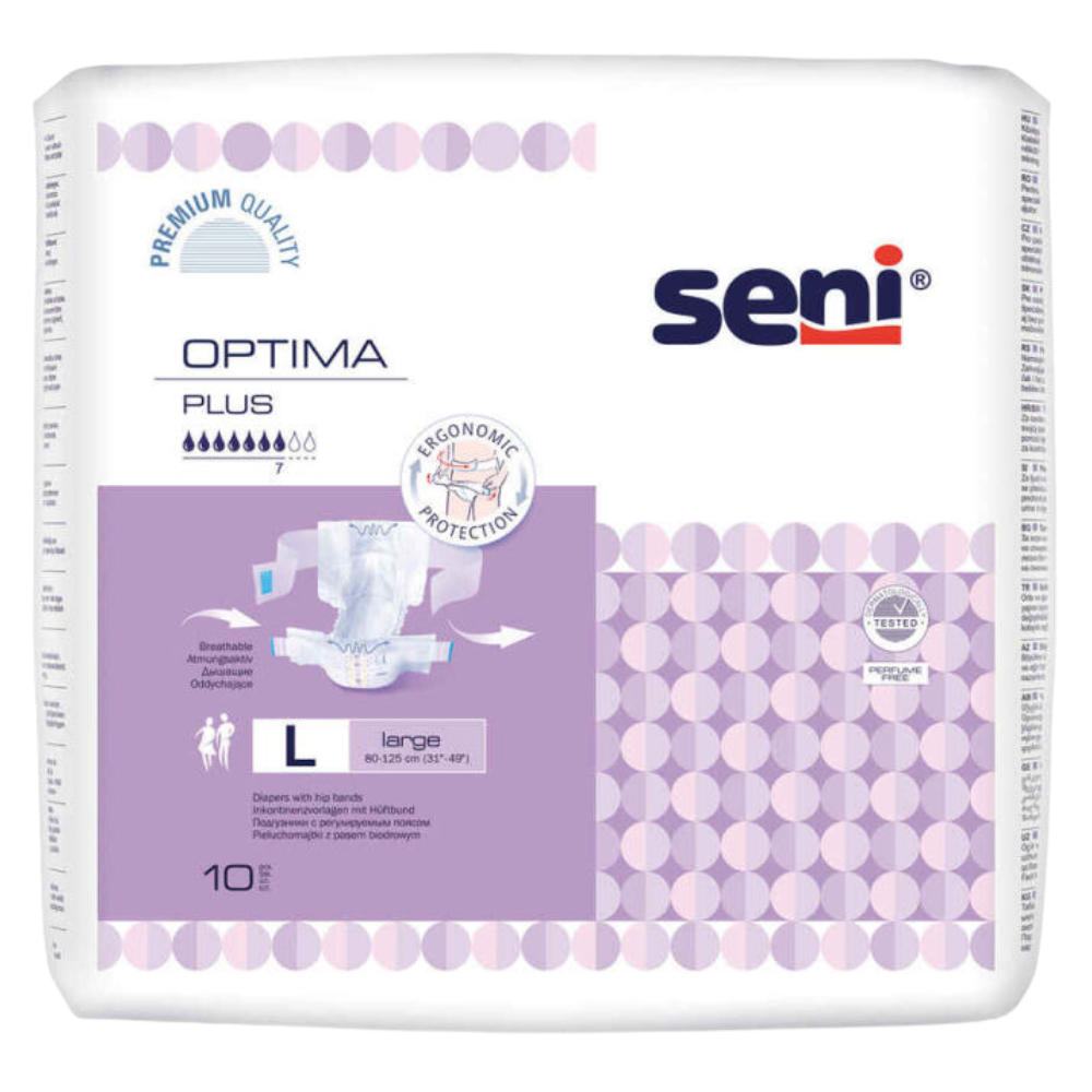 Seni Optima Plus, Größe: L, Beutel 10 Stück