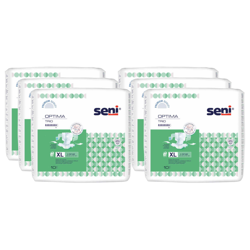 Seni Optima Trio, Größe: XL, Sparpaket (6 x 10 Stück)