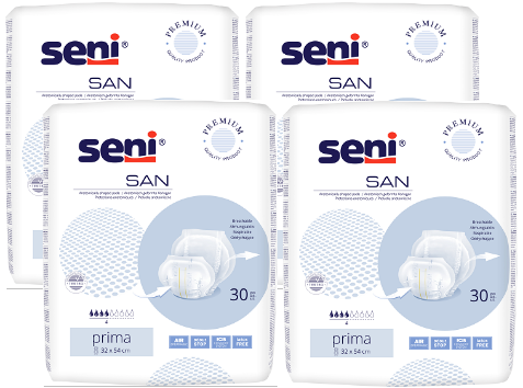 seni san prima Sparpaket 4x30 Stück
