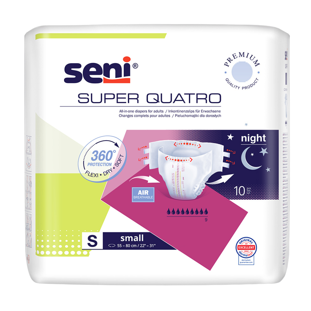 Seni Super Quatro, Größe: S, Beutel 10 Stück