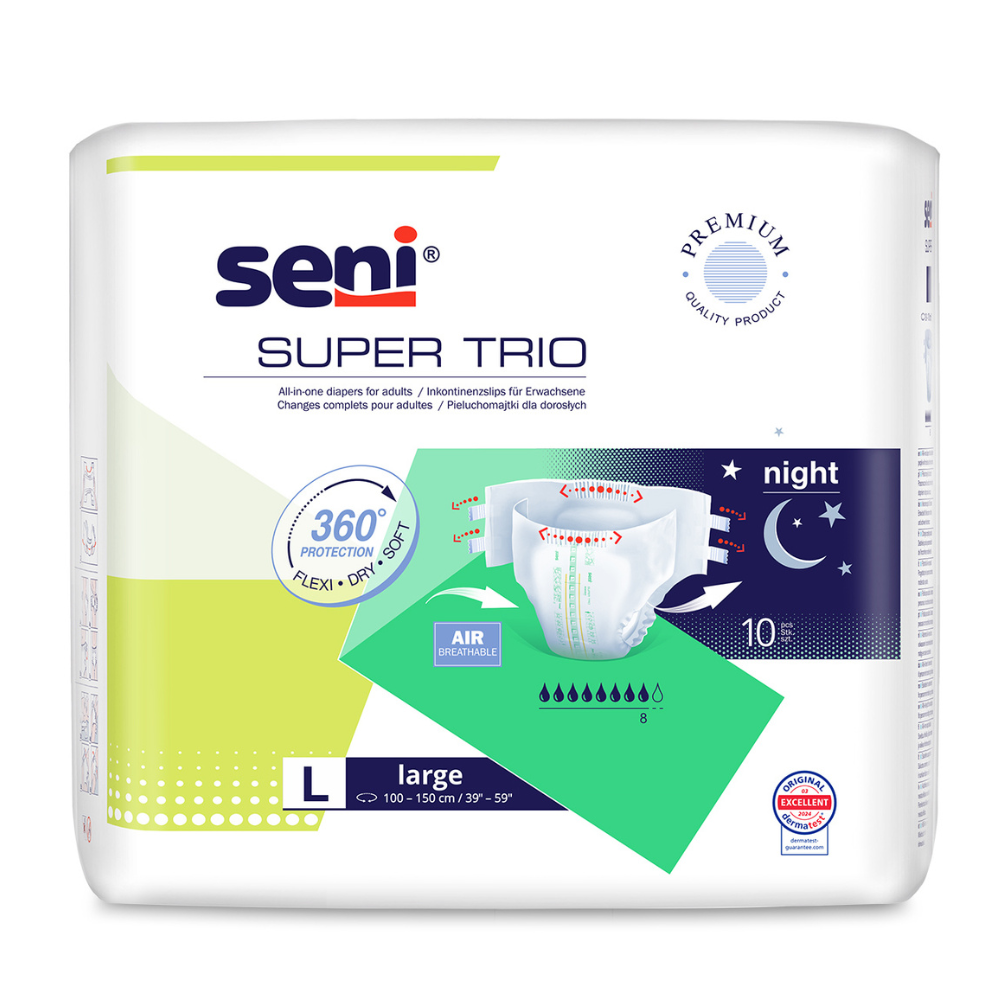Seni Super Trio, Größe: L, Beutel 10 Stück