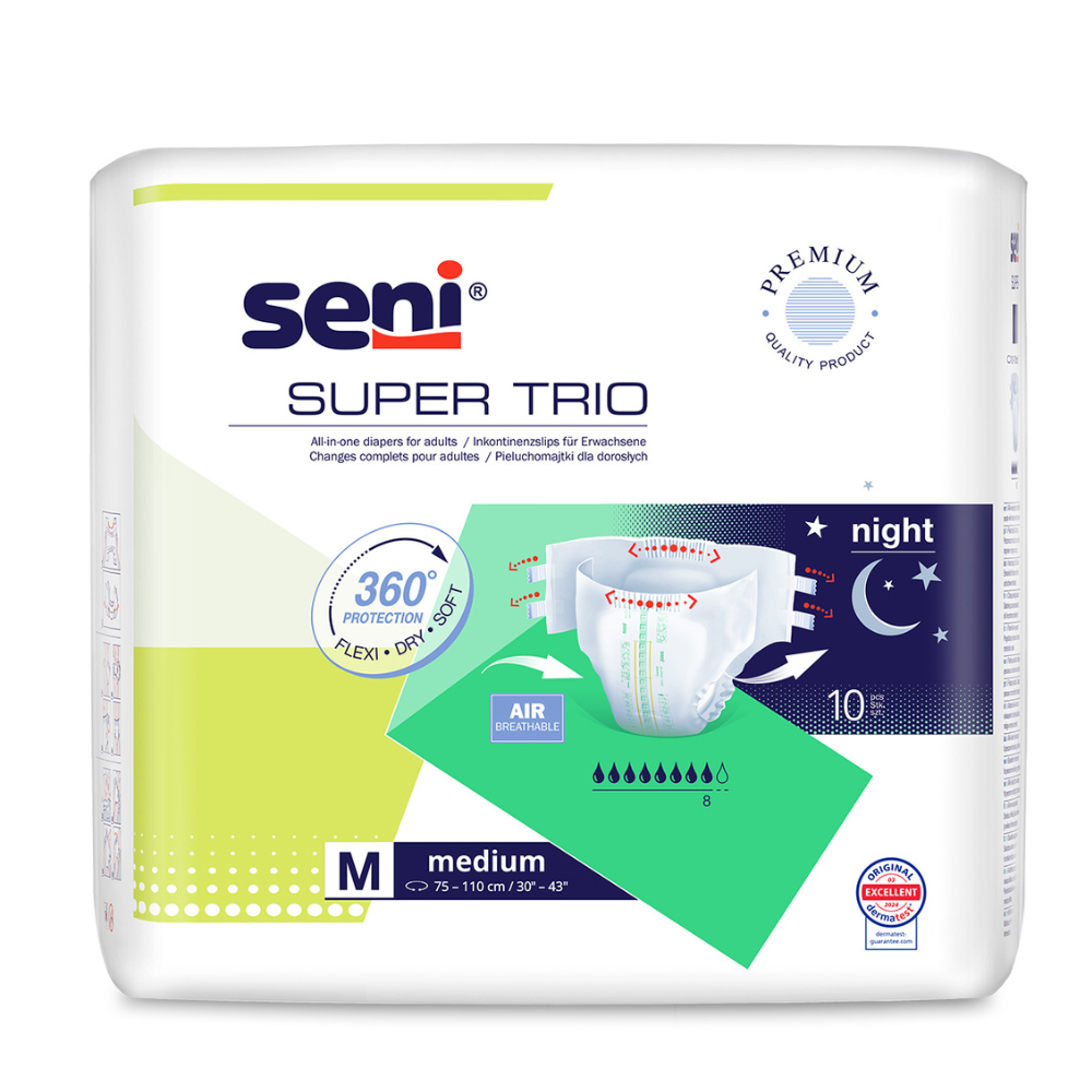 Seni Super Trio, Größe: M, Beutel 10 Stück