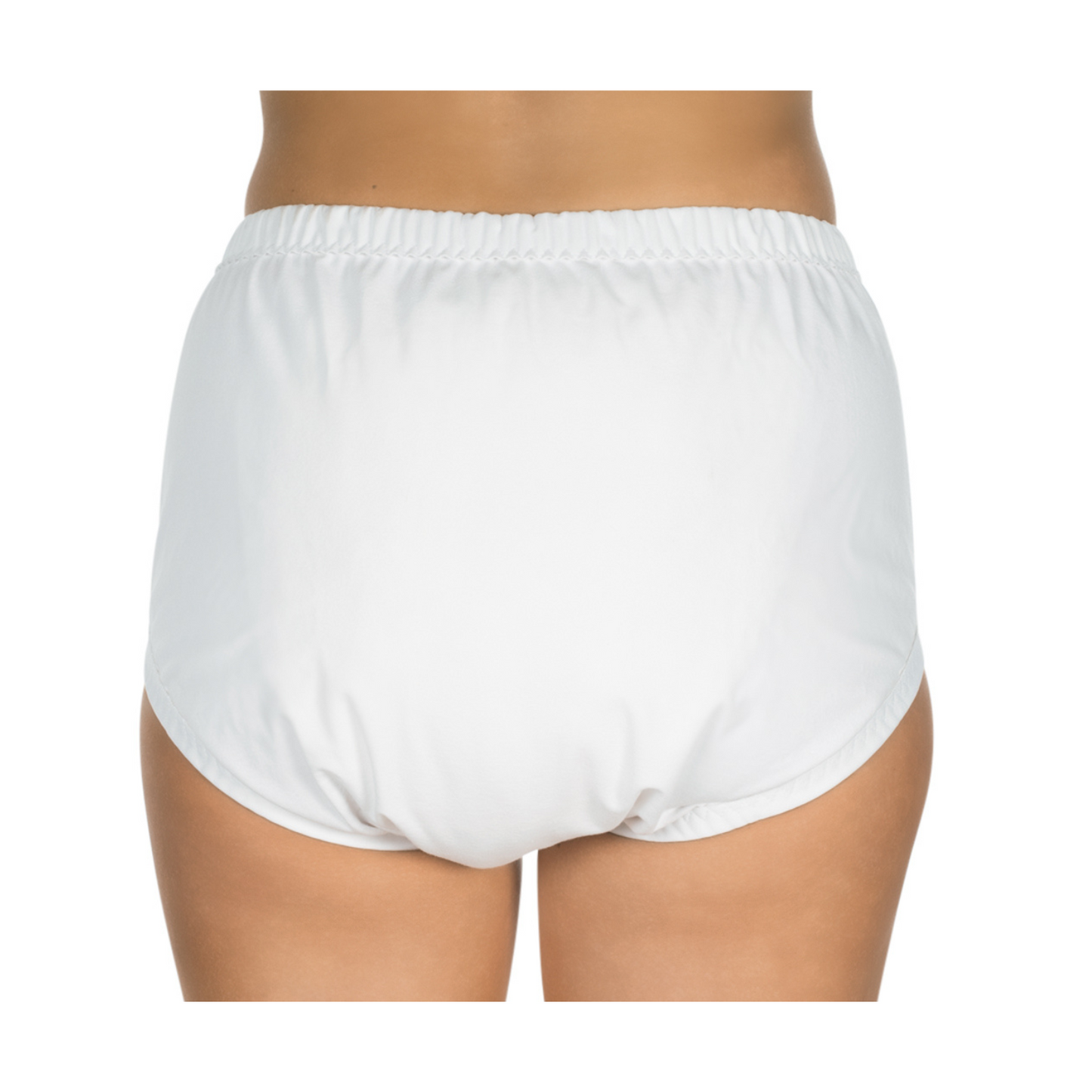 suprima Baumwoll/PU-Slip knöpfbar (1269), Sicherheitsslip Rückansicht