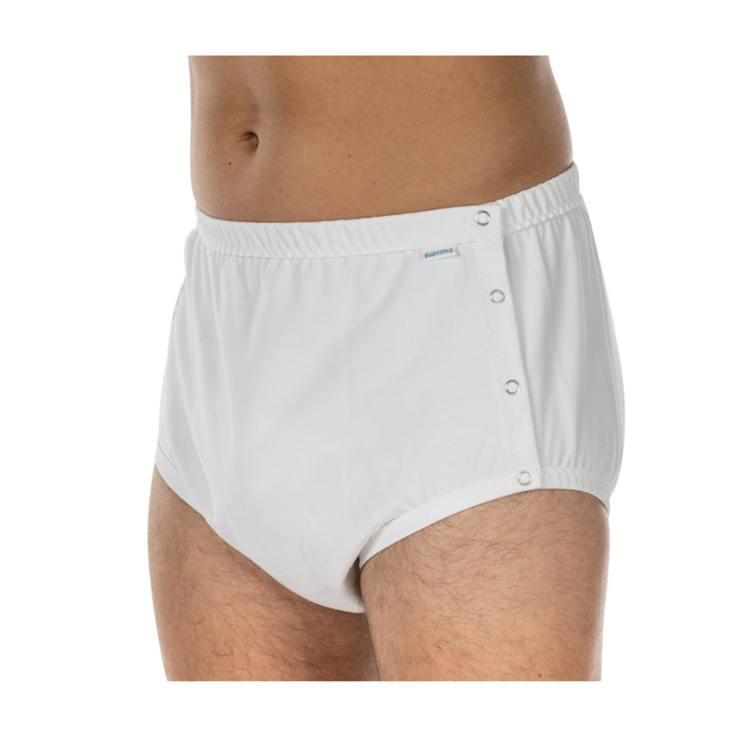 suprima Baumwoll/PU-Slip knöpfbar (1269)