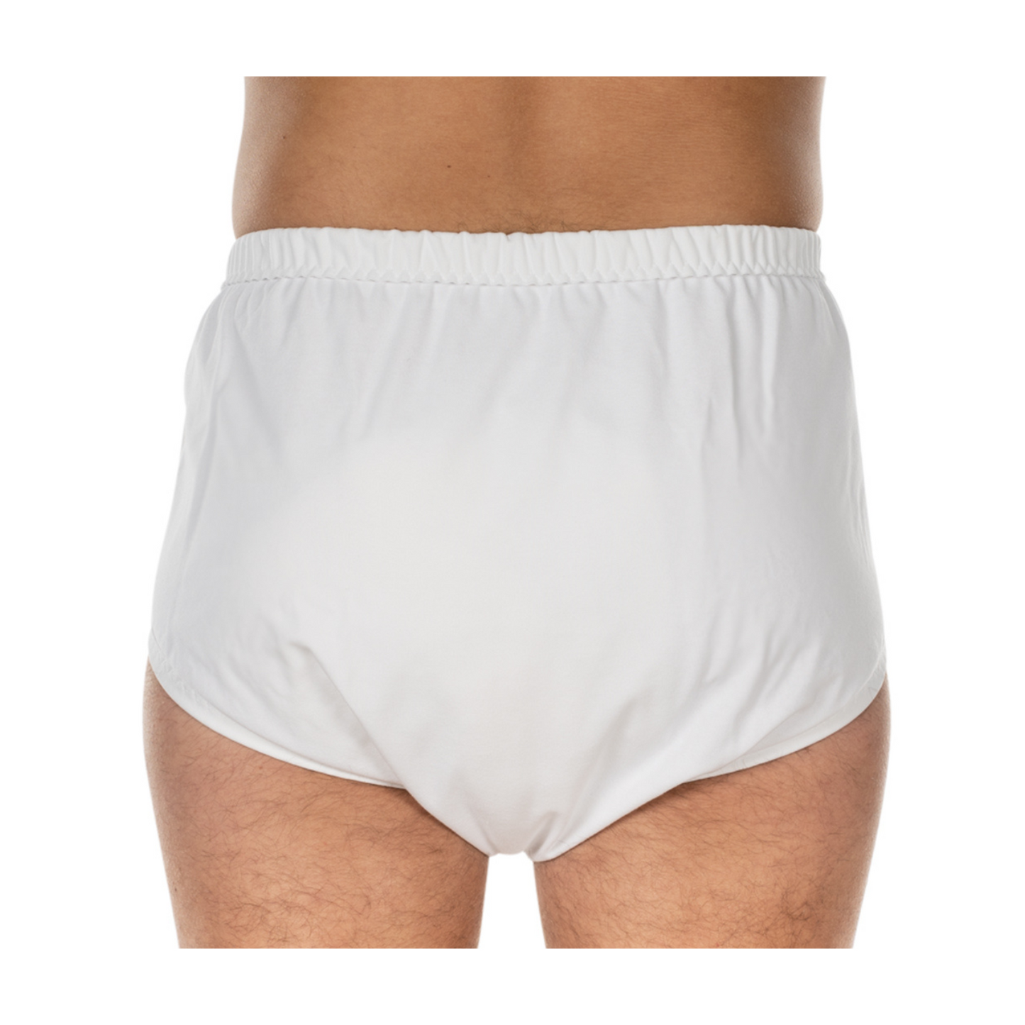 suprima Baumwoll/PU-Slip knöpfbar (1269), Sicherheitsslip Rückansicht Mann