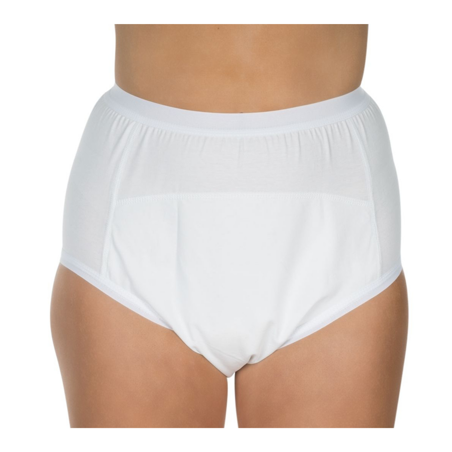 suprima Bodyguard Slip 3 (1259), Sicherheitsslip Vorderansicht Weiß