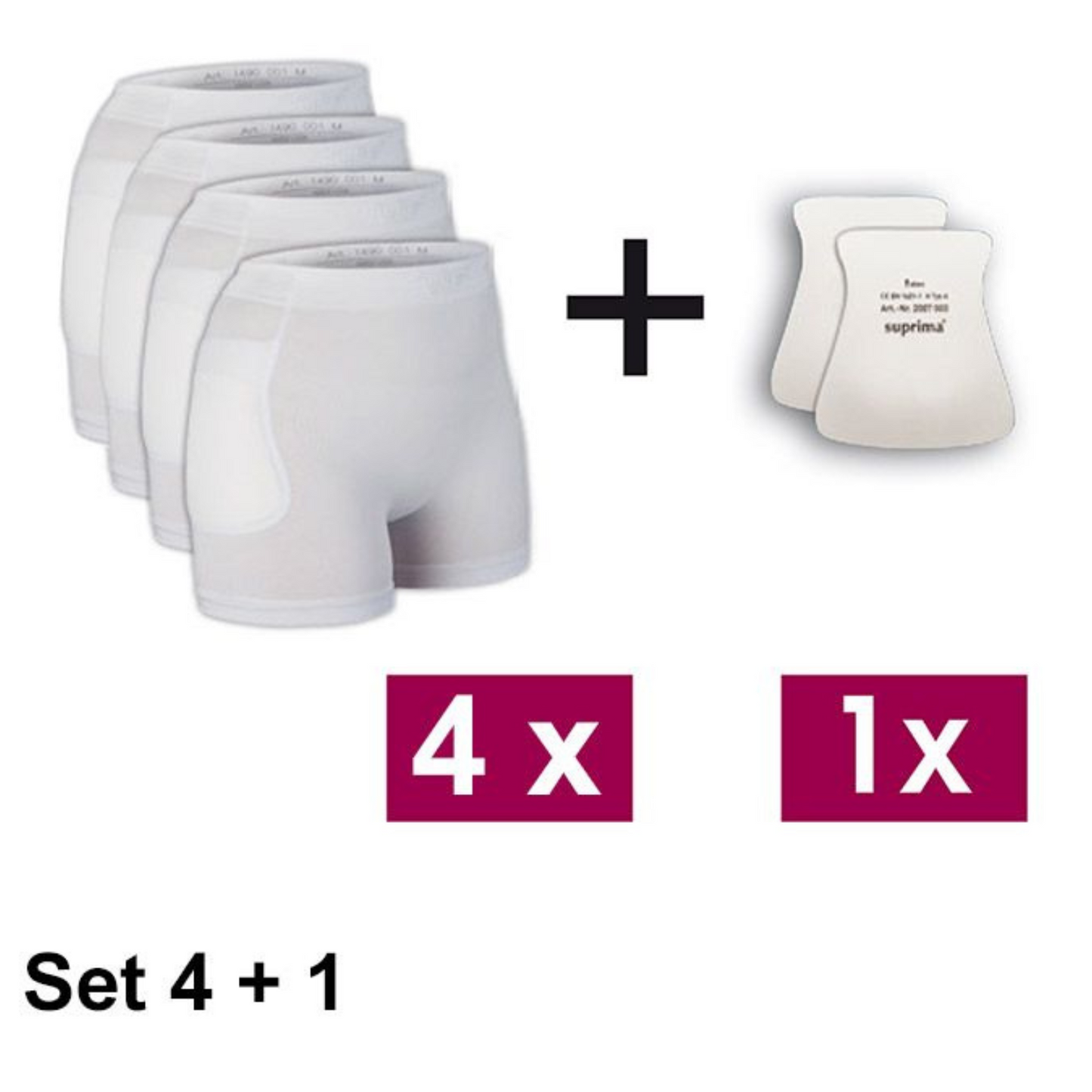 suprima Hüftschutz-Set 5 (1498), Hüftschutz, Sparpaket