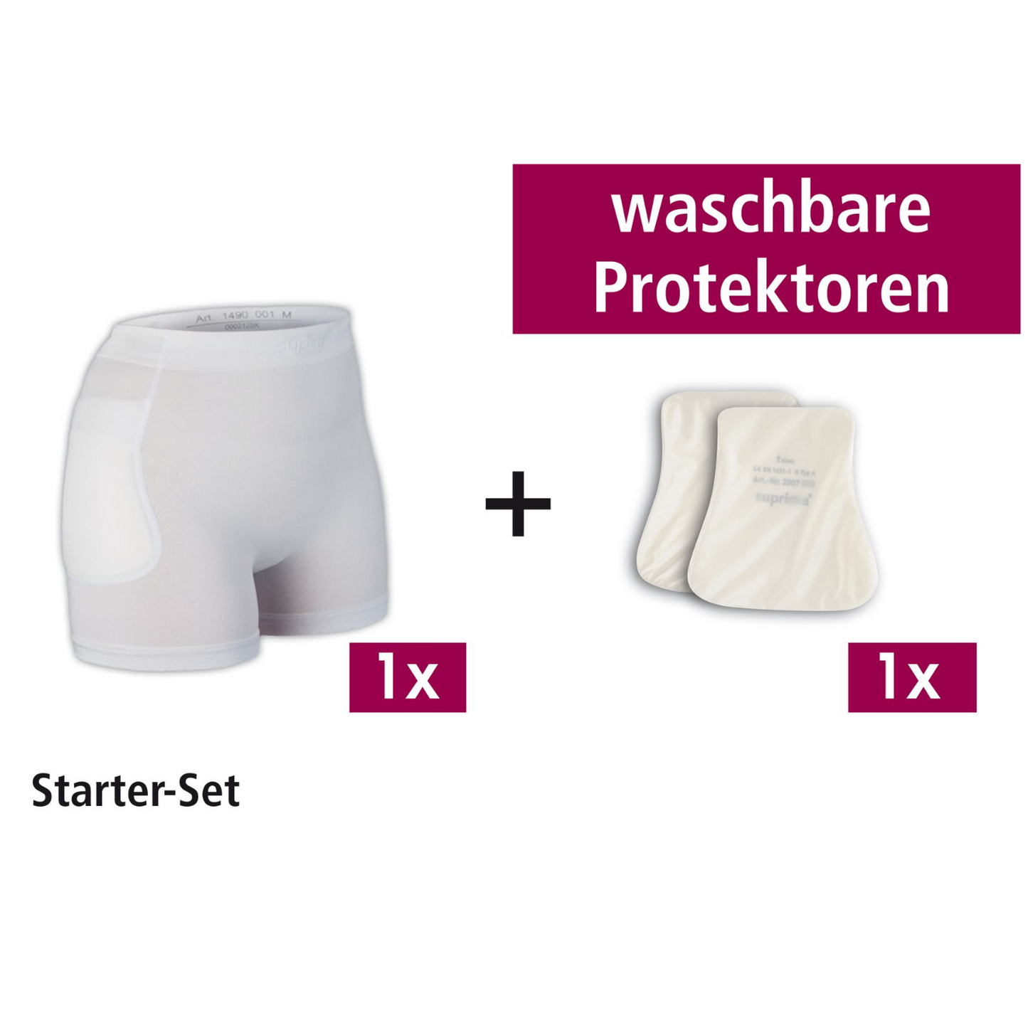 suprima Hüftschutz Starter-Set B Gr. L, Produktbild