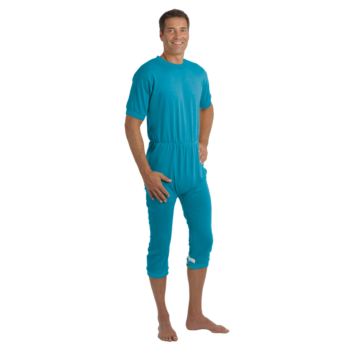 suprima Pflegeoverall slim kurz (4702), Pflegeoverall, Blau, Produktbild