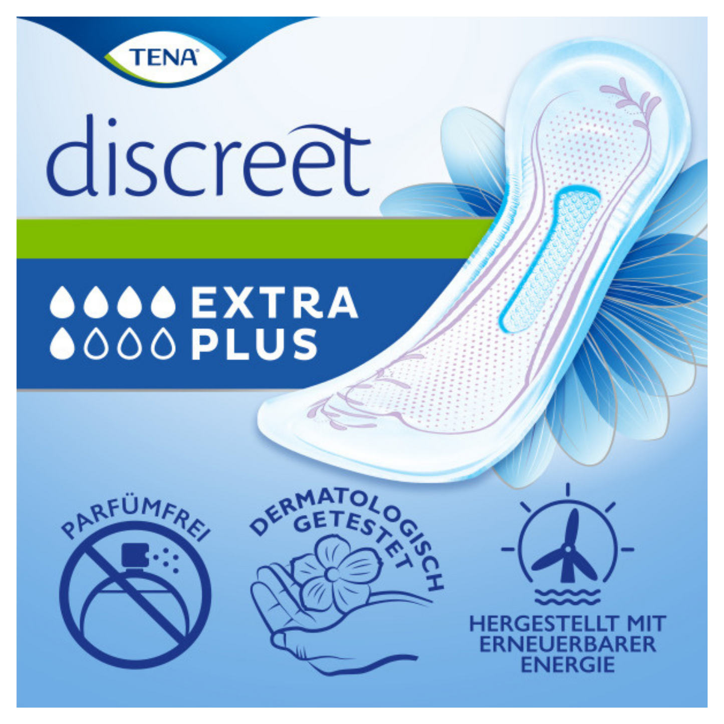 TENA Lady Discreet Extra Plus, Verpackung