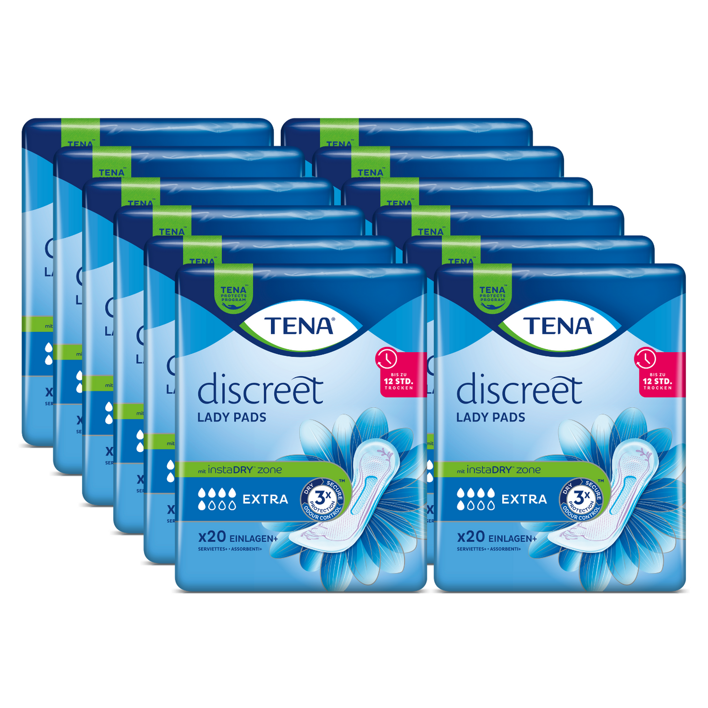 TENA Lady Discreet Extra, Sparpaket (12x20 Stück)