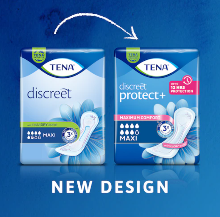 TENA Lady Discreet Maxi, Eigenschaften