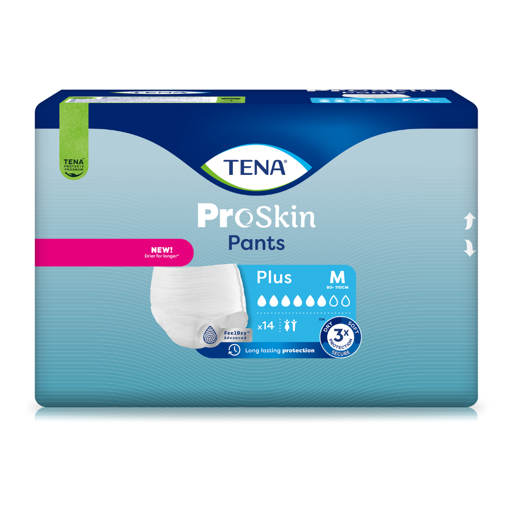 TENA Proskin Pants Plus, Größe: M, Beutel 14 Stück