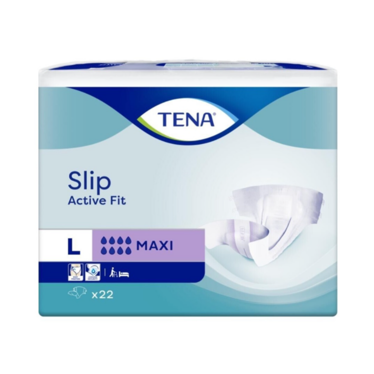 TENA Slip Active Fit Maxi Größe: L, Beutel 22 Stück