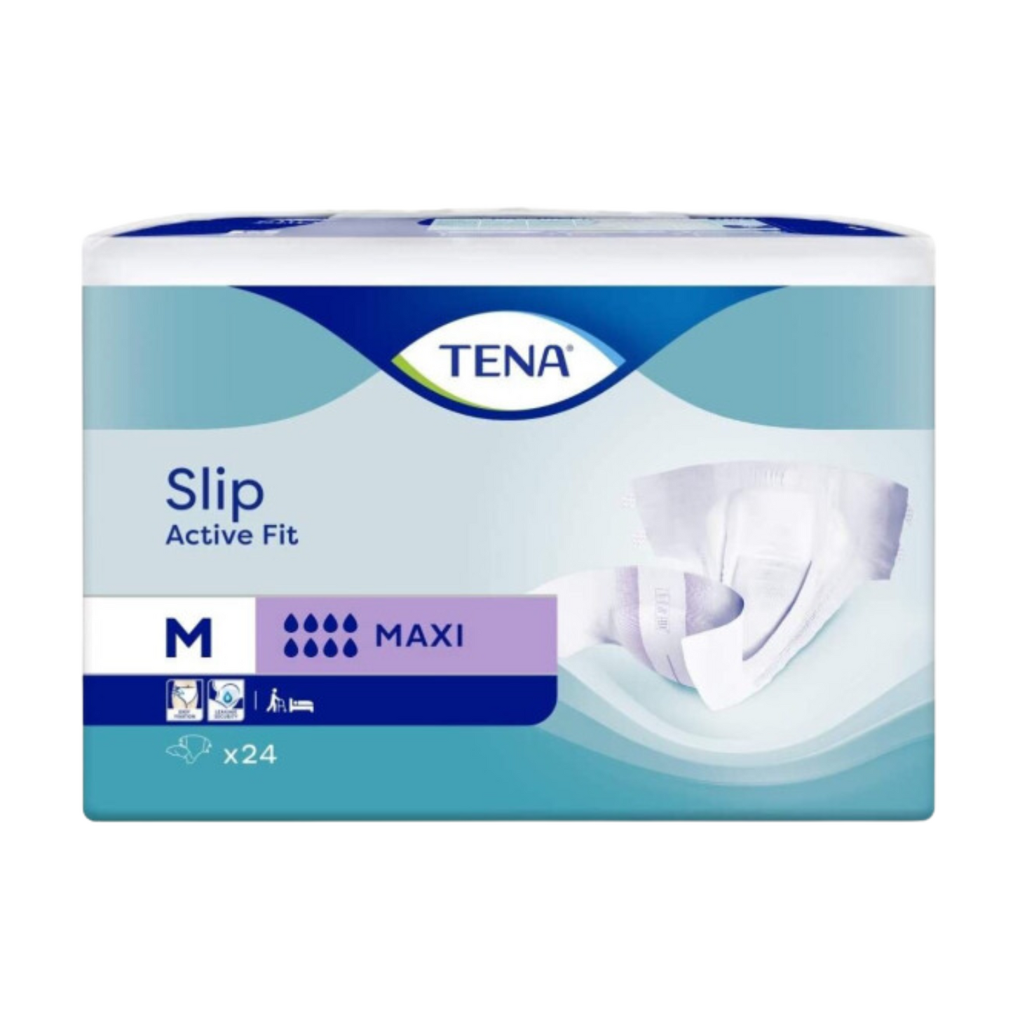 TENA Slip Active Fit Maxi Größe: M, Beutel 24 Stück