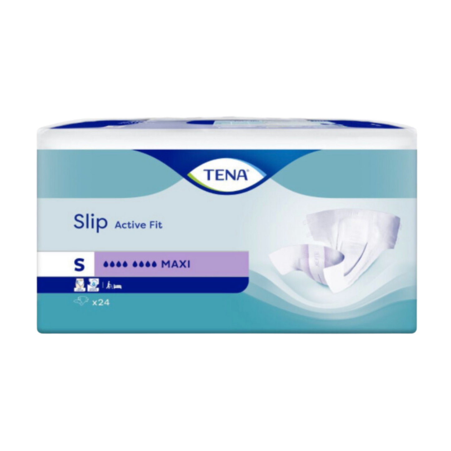 TENA Slip Active Fit Maxi Größe: S, Beutel 24 Stück