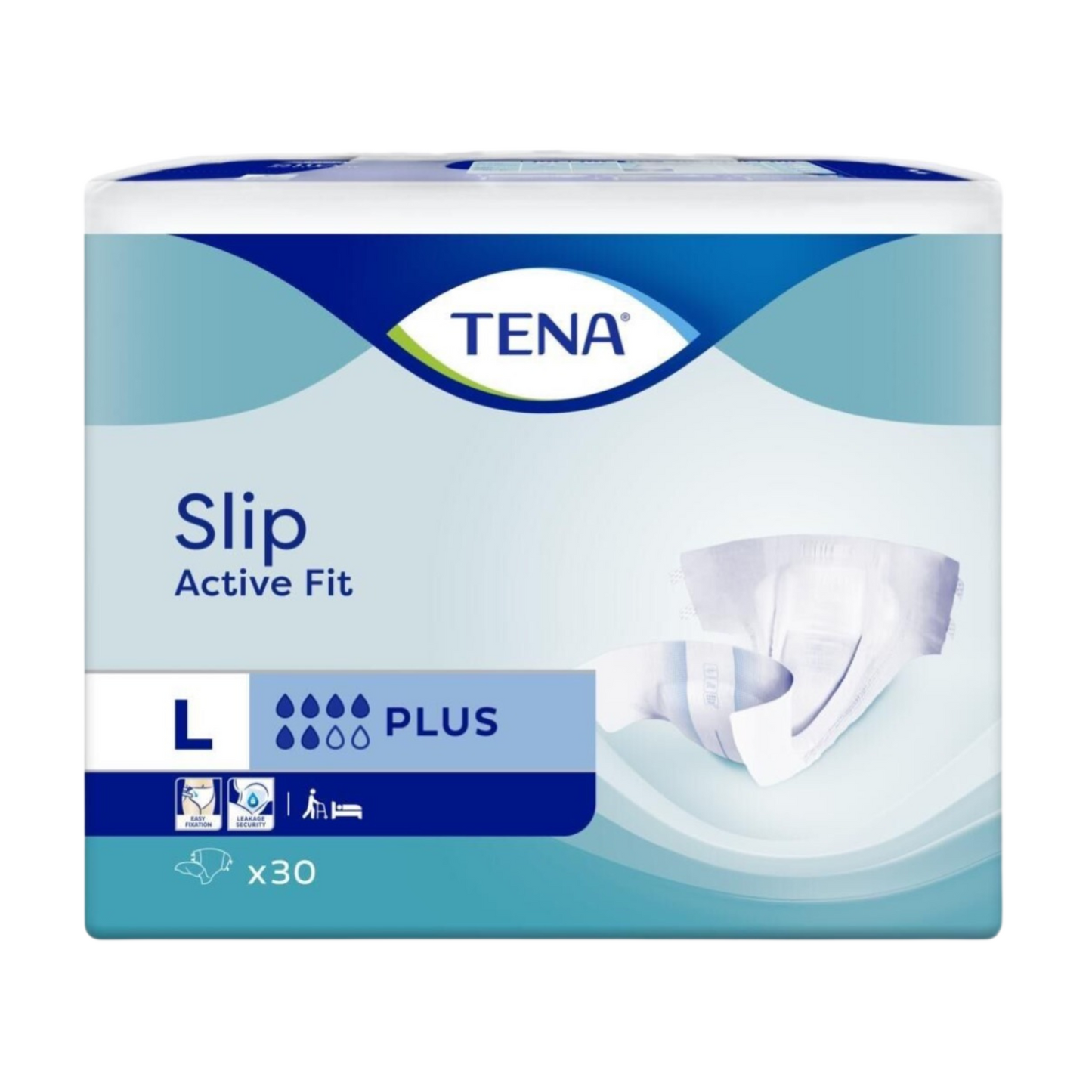 TENA Slip Active Fit Plus Größe: L, Beutel 30 Stück
