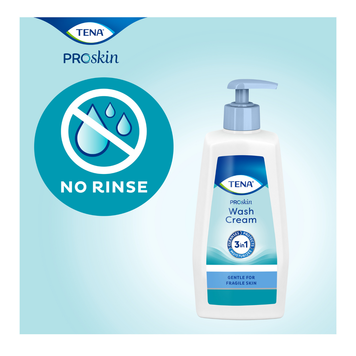 TENA Wash Cream, Eigenschaften
