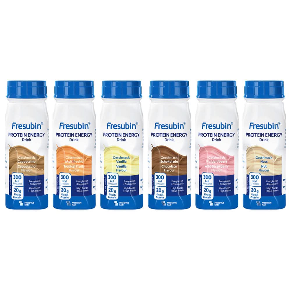 FRESUBIN Protein Energy Drink Mischkarton 24 x 200ml • LiveoCare