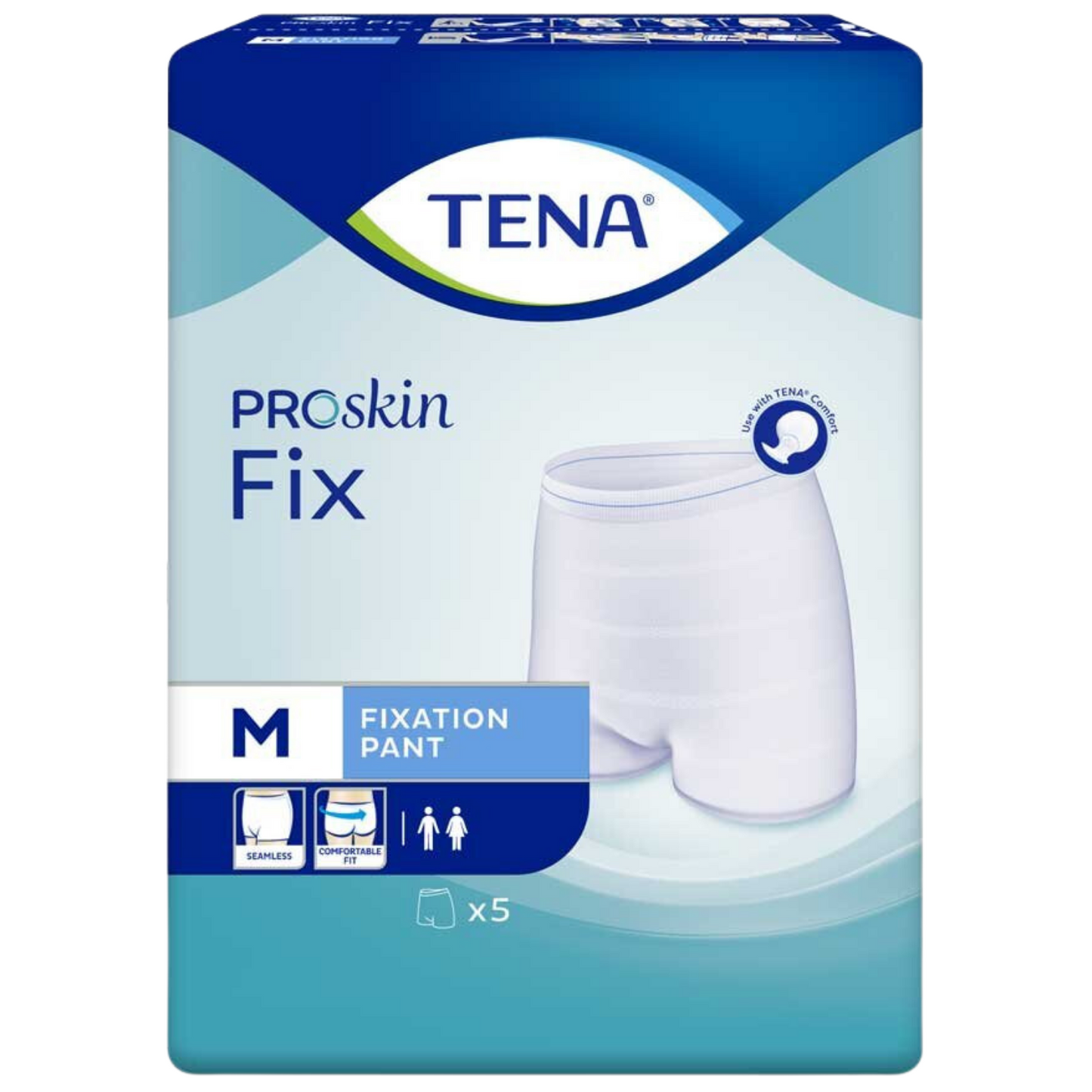 Tena Fix premium fixierhosen Größe: M, Beutel 5 Stück