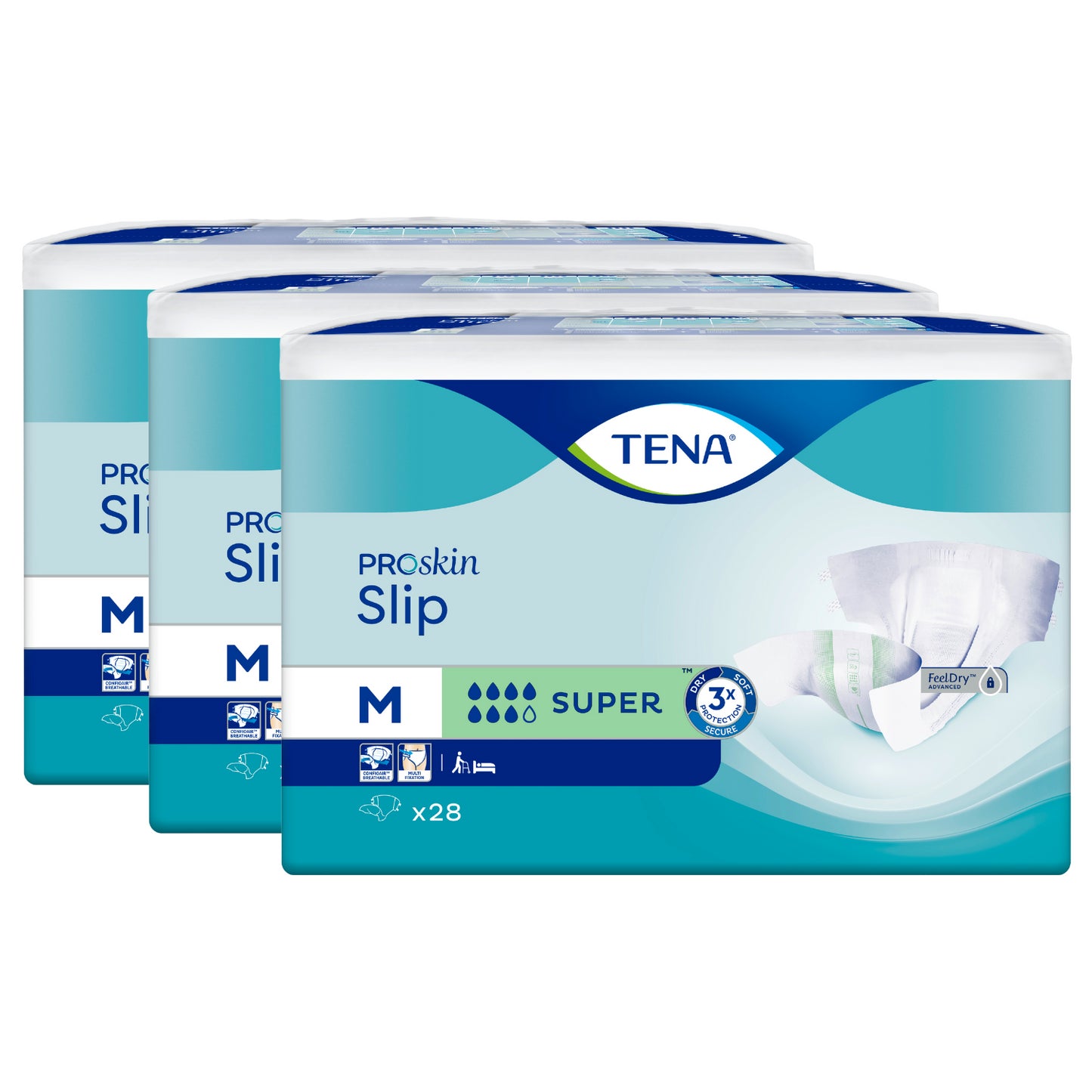 Tena Slip super Größe: M, Sparpaket 3x28 Stück