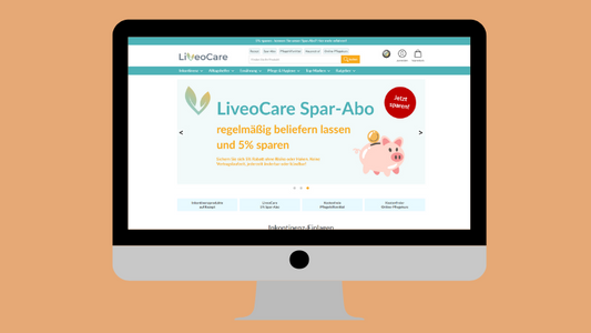 Pflegebedarf im Onlineshop