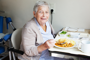 Untergewicht bei Pflegebedürftigen. Was kann man tun?