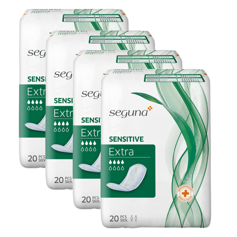 SEGUNA Sensitive Extra, Sparpaket (4 x 20 Stück)