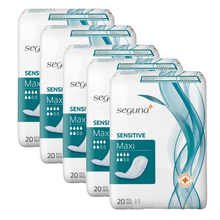 SEGUNA Sensitive Maxi, Sparpaket (5 x 20 Stück)