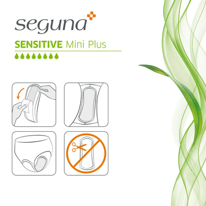 SEGUNA Sensitive Mini Plus, Beutel 20 Stück, Anleitung